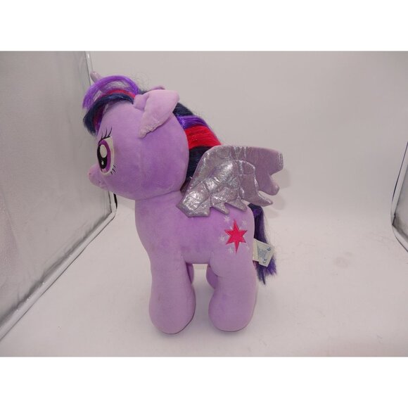 My Little Pony Twilight Sparkle Plush Toy With Glittery Wings & Horn 16" Purple - Picture 7 of 9